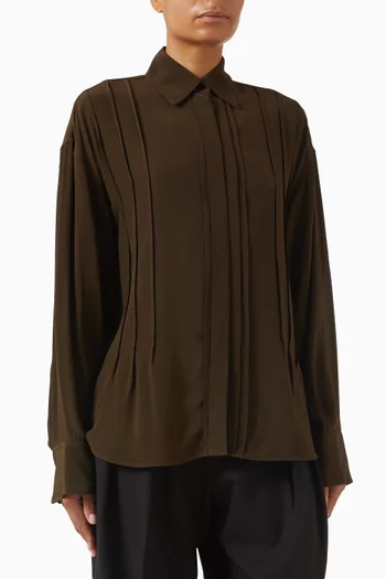 Pintuck Blouse