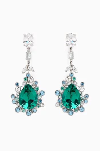 Spectra Earrings in 18kt White Gold & Rhodium Vermeil