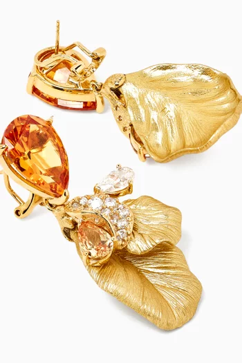 Oceanis Earrings in 18kt Gold Vermeil