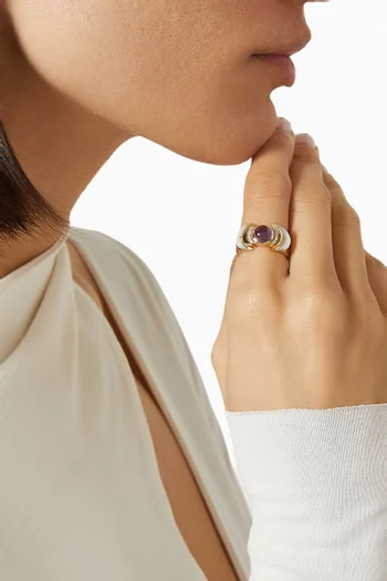 Artemis Diamond Ring in 18kt Yellow Gold