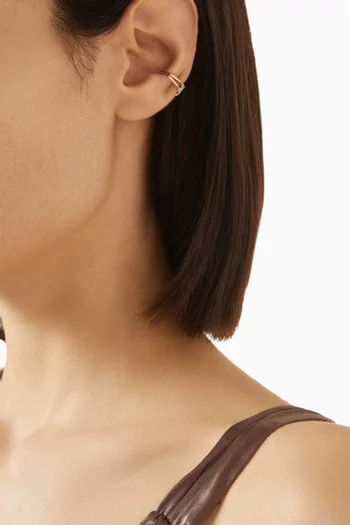 Comet Single Ear Cuff in 14kt Rose Gold