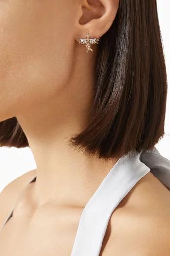 Mini Phoenix Single Stud Earring in 18kt Rose Gold