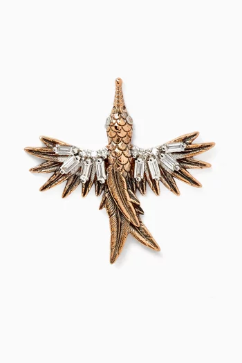 Mini Phoenix Single Stud Earring in 18kt Rose Gold