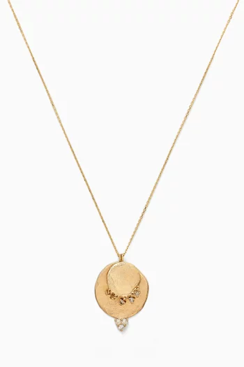 Gaby N.2 Diamond Necklace in 9kt Gold