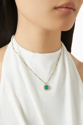 Robin Diamond Necklace in 9kt Yellow Gold