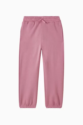 Patch-pocket Sweatpants in Organic Cotton