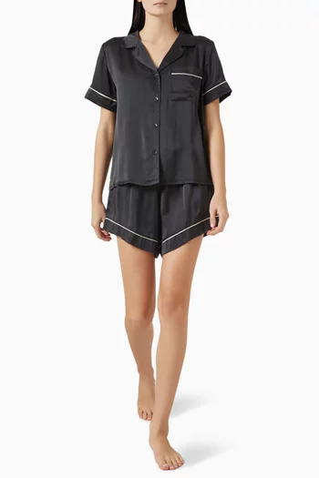 طقم بيجاما شورت انيز جرير قابل للغسل