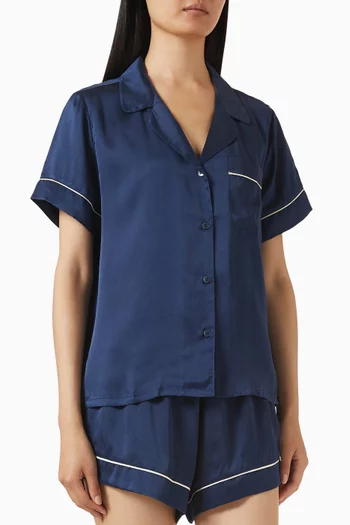 طقم بيجاما شورت انيز جرير قابل للغسل