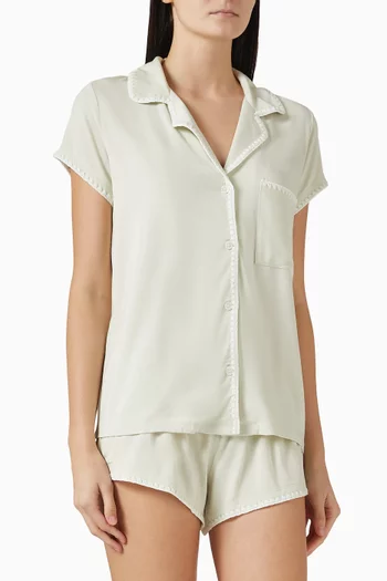 طقم بيجاما فريدا شورتي قصير تينسيل مودال