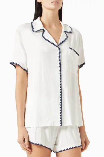 Frida Top & Shorts Pyjama Set in TENCEL™ Modal