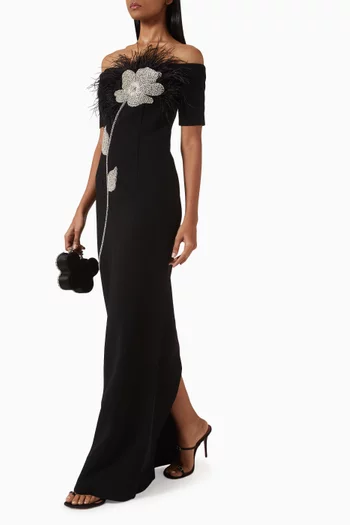 Starlight Crystal-embellished Gown