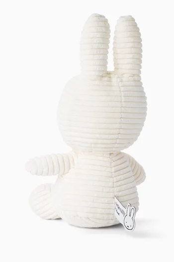 Miffy Soft Toy in Eco Corduroy