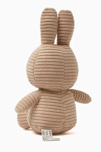 Miffy Soft Toy in Eco Corduroy