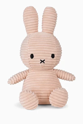 Miffy Soft Toy in Eco Corduroy