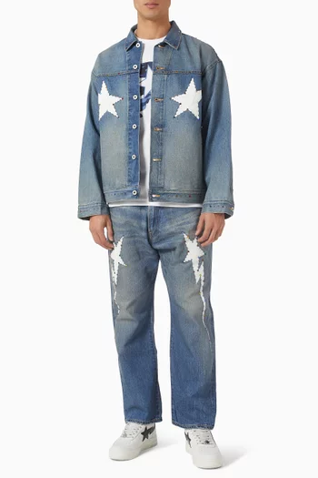 Color Camo Ape Face Sta T-shirt in Cotton