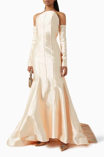 Off-shoulder Mermaid Gown