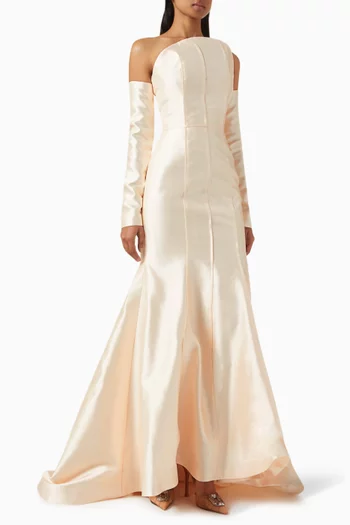 Off-shoulder Mermaid Gown