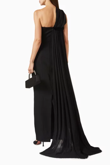 One-shoulder Gown
