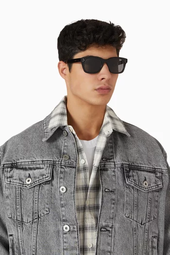 Square Sunglasses in Acetate