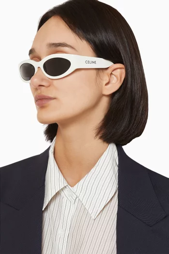 Monochroms Cat-eye Sunglasses in Acetate