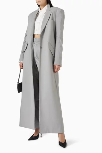 Tailored Maxi Blazer