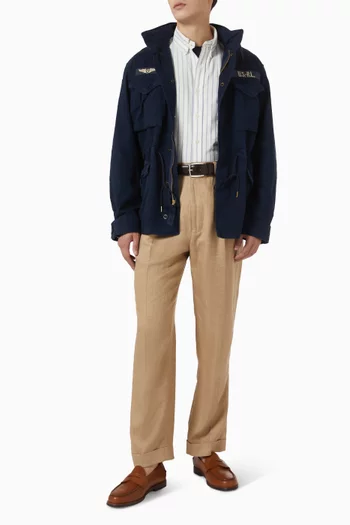Embroidered Shirt in Cotton