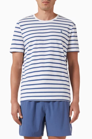 Striped T-shirt in Cotton