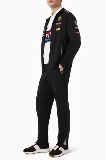 Motorsport Track Jacket in Cotton-blend