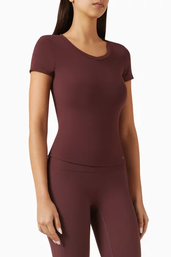 Noor Top in Stretch-nylon