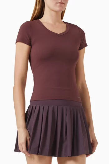 Noor Top in Stretch-nylon