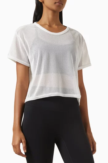 Crop Top in Mesh