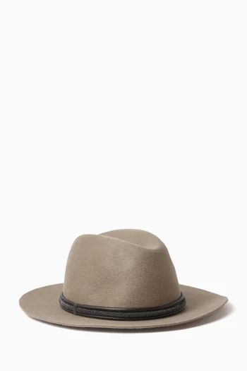 Monili Fedora in Felt
