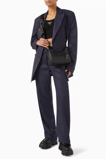 Re-Edition 2005 Shoulder Bag in Saffiano leather