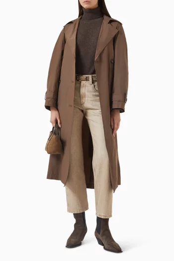 Straight-leg Monili Jeans in Denim