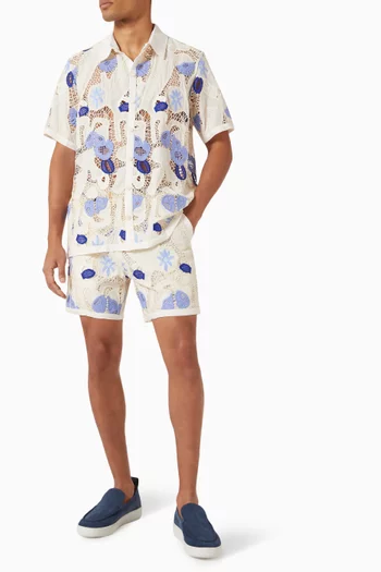 Maury Tales Shorts in Cotton