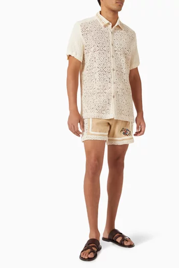 James Zuk Shirt in Cotton Blend