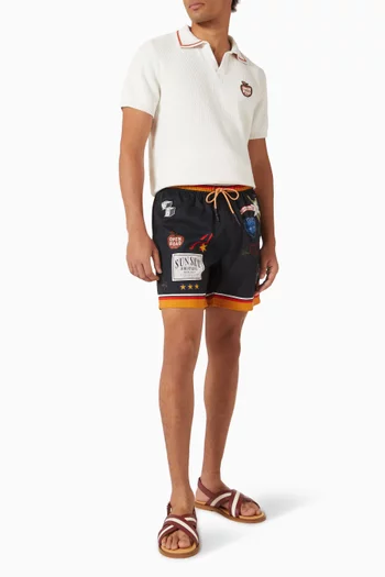 Joe Printed Swim Shorts