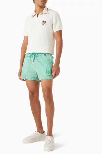 Joe Striped Swim Shorts