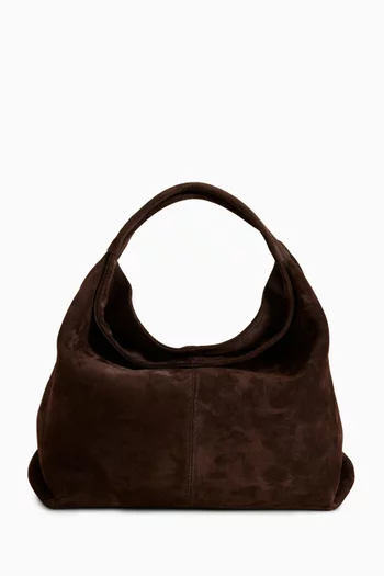 Gala Shoulder Bag in Suede