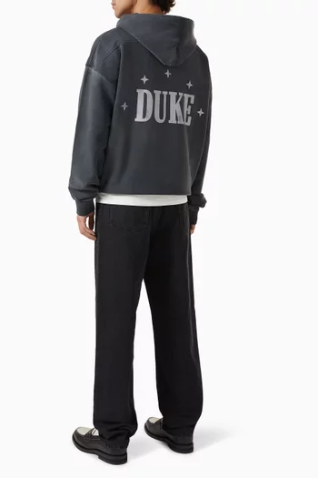 Plus Washed Hoodie in Fleece