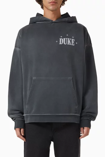 Plus Washed Hoodie in Fleece