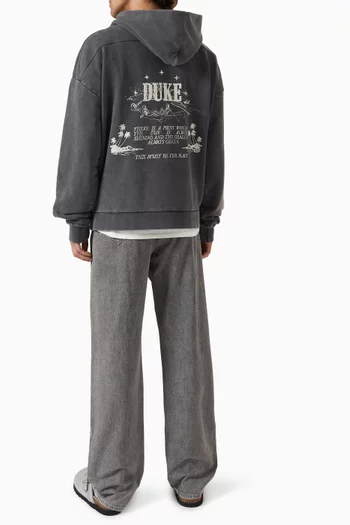 Poolside Story Washed Hoodie in Cotton