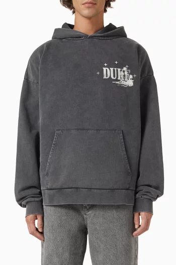 Poolside Story Washed Hoodie in Cotton
