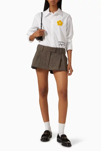 قميص مطرز بشعار Marc is Joy‏ قطن