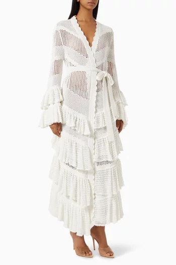 Cari Robe in Cotton-knit
