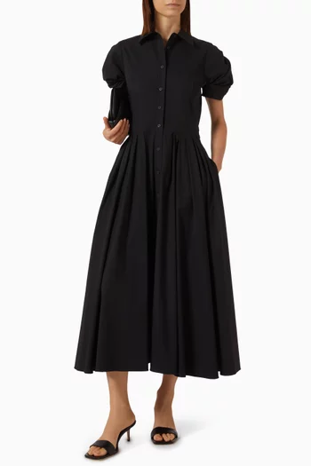 Gyles Dress in Cotton Poplin