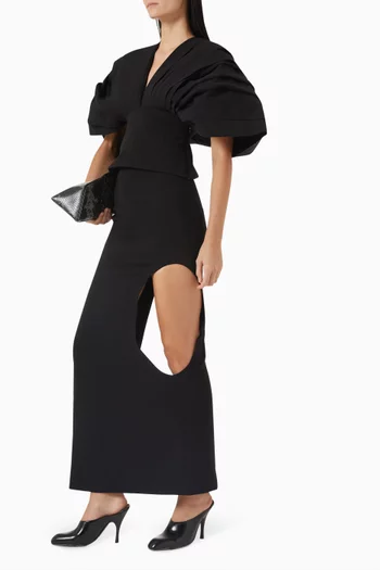 Cut-out Pencil Skirt