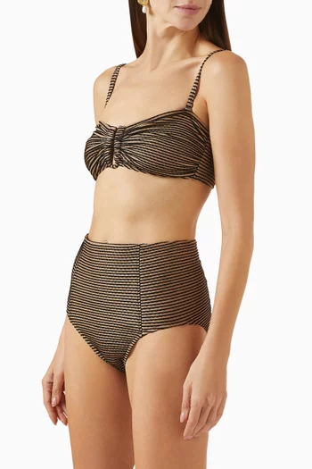 Santorini Scalloped Bikini Top