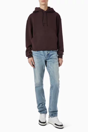 بنطال جينز بخصر منخفض