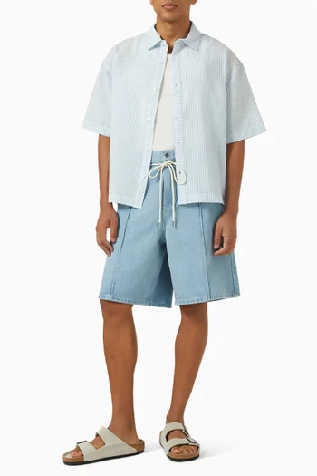 قميص فاكيشن قطن سيرساكر